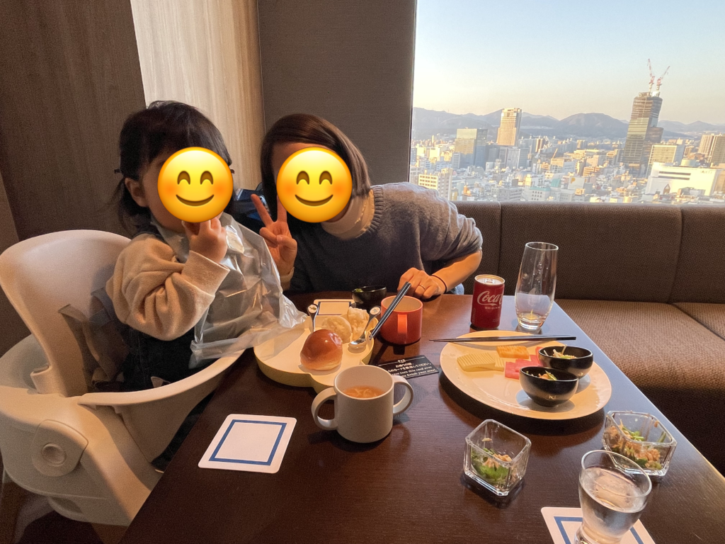 ヒルトン広島のエグゼクティブラウンジ