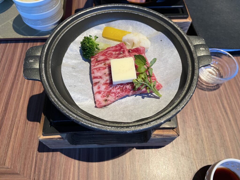 黒毛和牛のサーロインステーキ