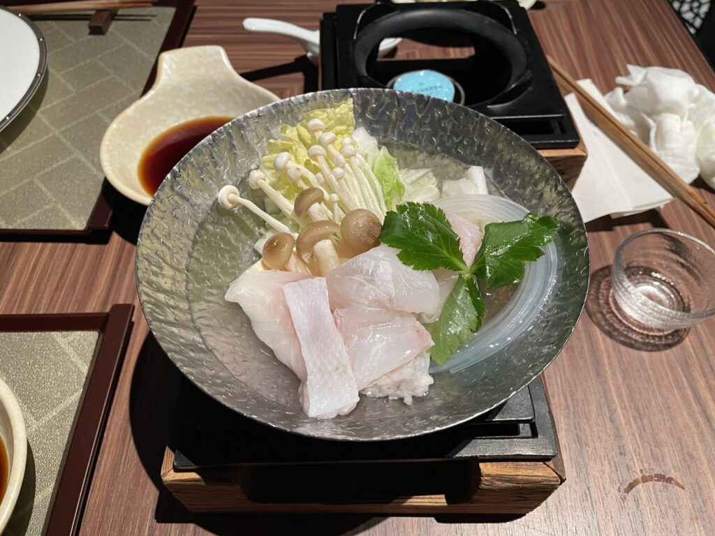 クエ鍋