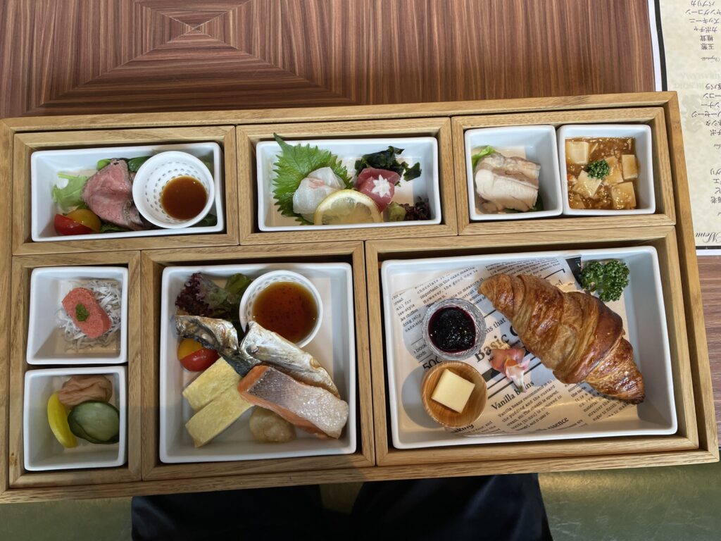 朝食の御前セット